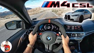 The BMW M4 CSL Isn’t a Tuned M4 - It’s Transformed (POV First Drive) by MilesPerHr