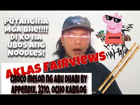 AKLAS FAIRVIEWS CHOCO MELON NG ABU DHABI REACTION & COMMENTS | APPENDIX | 3210 | OCHO KABILOG