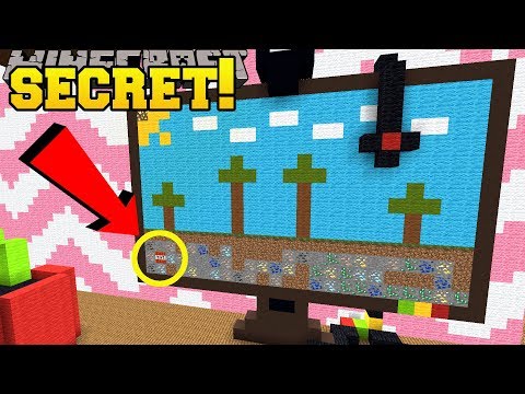 Minecraft: SECRET IN THE COMPUTER!!! - BIG HOUSE LITTLE BUTTONS - Custom Map [2]