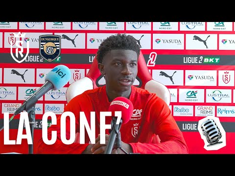 The press conference before the match against Dunkirk #J13