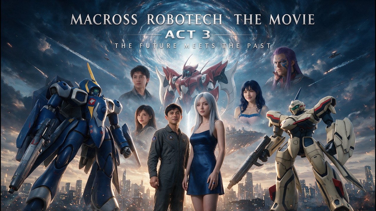 Macross Robotech The Movie ACT 3 The Future Meets The Past