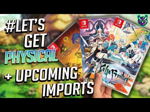 NEW Switch Games This Week! + 20 Upcoming Imports! #LetsGetPhysical
