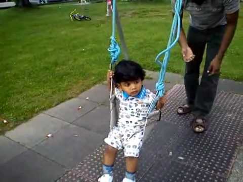 Ruthvik and Sathvik Swinging 1