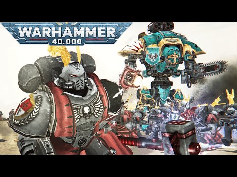 Space Marines vs Chaos Space Marines! - Unification Mod, Warhammer 40K: Dawn of War: Soulstorm