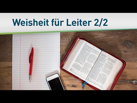 Göttliche Weisheit für Leiter 2/2 – Bayless Conley