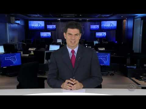 Encerramento do último RBS Notícias SC com imagens do novo cenário   15 08 17