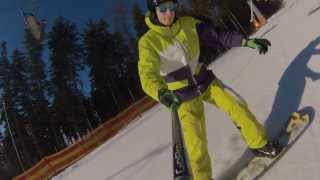 preview picture of video 'Snowboarding in Janské Lázně GOPRO HERO 3'