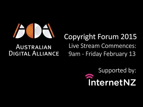 ADA Copyright Forum 2015 - Live Stream (Entire Day)