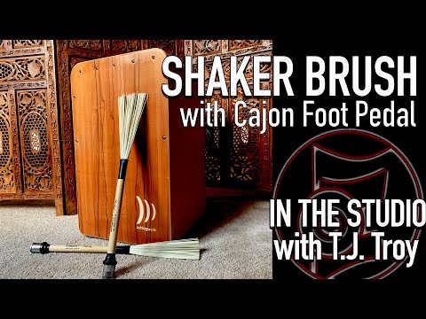 In the Studio #8 - Adding Shaker Brush to Cajon Foot Pedal