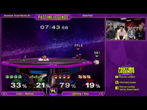 RSM #4 Melee 2v2: 2Saint + mankow (Green) vs Lightning + Atlas (Red)