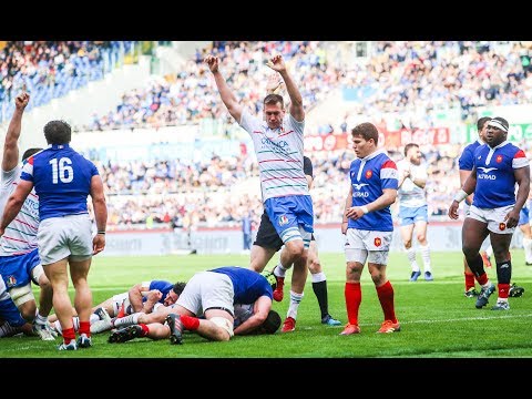 Tebaldi burrows over after sustained Italian pressure! | Guinness Six Nations