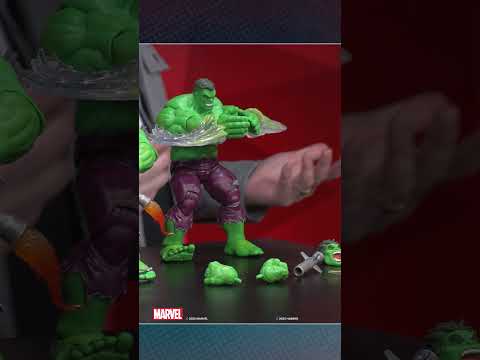 Get Ready for the Rage ? Marvel Legends Series Maximum Hulk Hits #HasbroPulse!