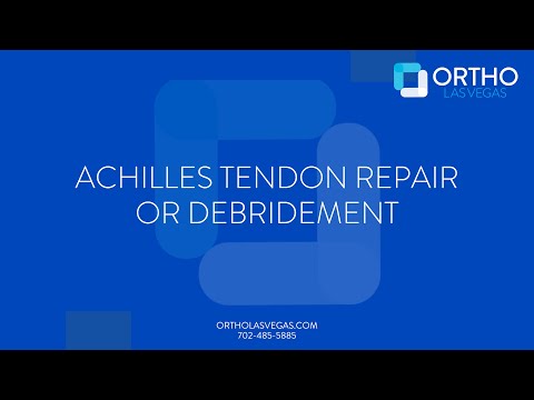 Achilles Tendon Repair or Debridement
