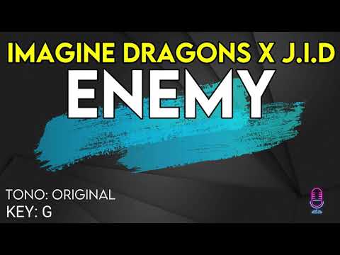 Imagine Dragons feat. J.I.D - Enemy - Karaoke Instrumental