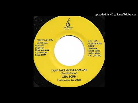 Obscure Rare Modern Soul 45 Lisa Sobh - Can't Take My Eyes Off You