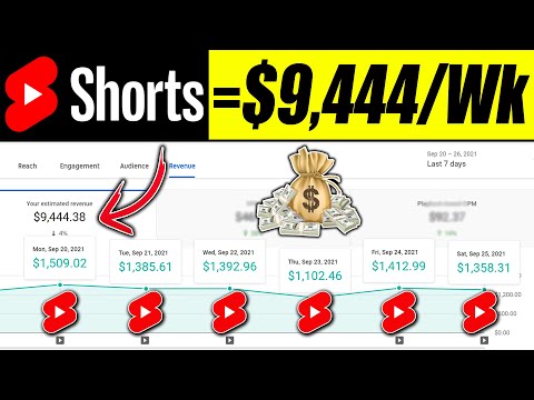 , title : 'HowTo Make Money With YouTube Shorts | Brand New Strategy To Make $9,444/Wk Without Filming'