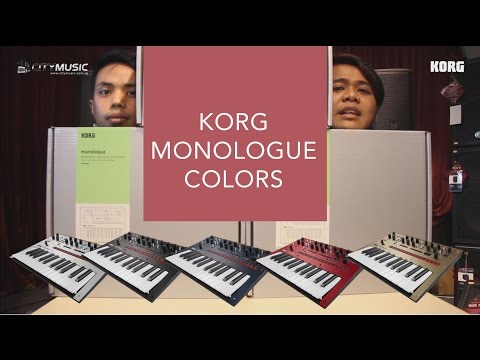 City Music Unboxing - Korg monologue & MS-20 Mini WM (White Monotone)