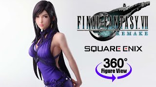 Final Fantasy VII: Remake Static Arts Tifa Lockhart (Dress Ver.) SQUARE ENIX Figure 360° View