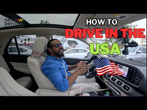 UK Driver Instructor Driving in USA California |