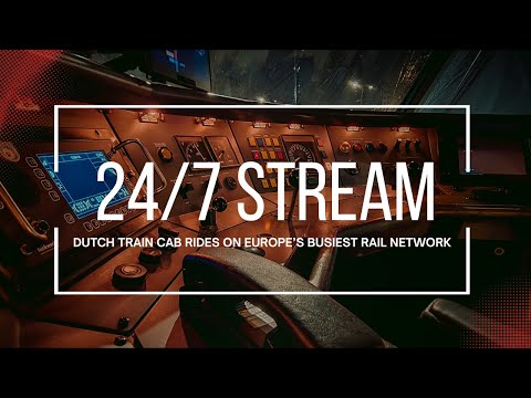 24/7: Dutch Train Cab Rides on Europe’s Busiest Rail Network