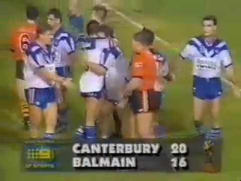 Canterbury 20 Balmain 16 - 1992 Rd 2 Winfield Cup