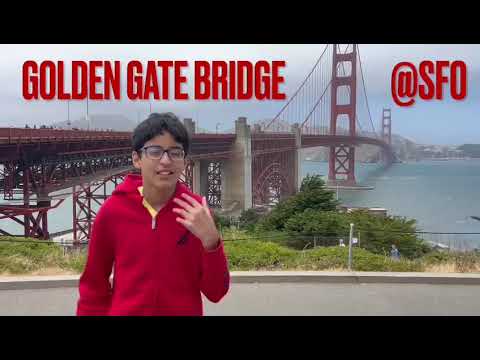Visit of Iconic Golden gate bridge With Divyam