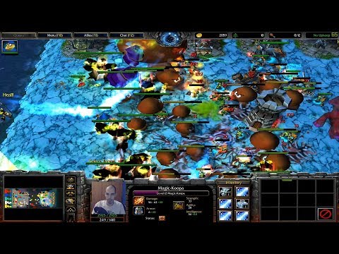 Warcraft 3 Footman vs Grunts Profesional 4.8B - More Mushrooms BUOI