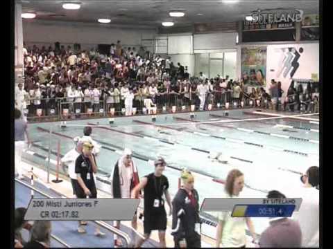 Serie 5 dei 200 Misti Juniores Femmine - 16 Memorial Chiara Giavi