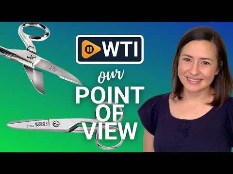 Klein Tools Electrician Scissors - WTI product video review