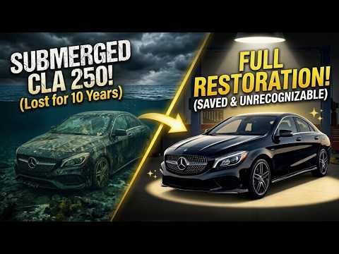 Thumbnail for This Mercedes CLA 250 Was Lost Underwater… Then Brought Back to Life by Mercedes-Benz, Car, Mercedes-Benz CLA