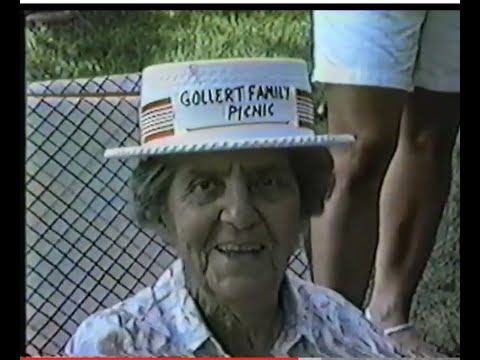 Gollert Family Picnic. August 16, 1987.