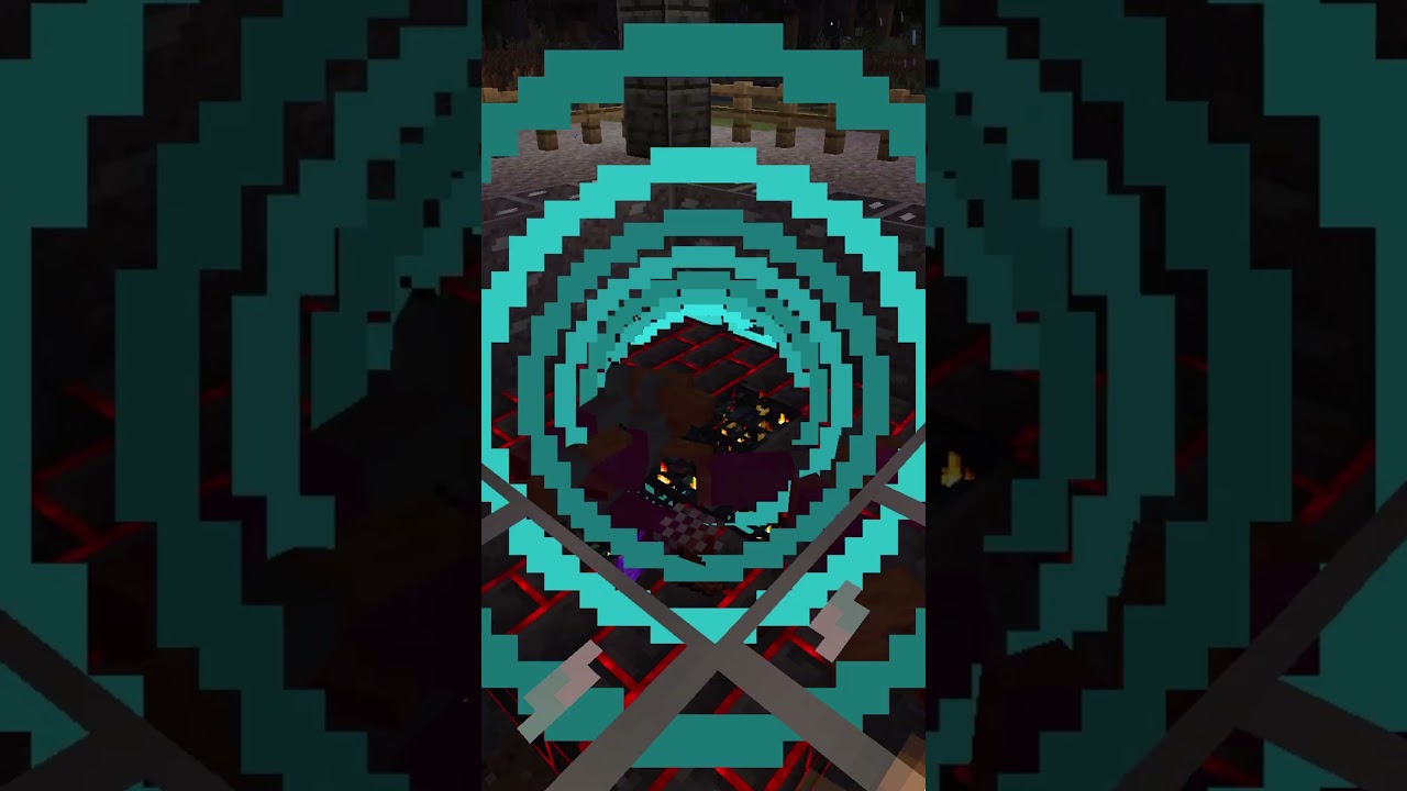 魔法でゾンビを倒すだけ #minecraft