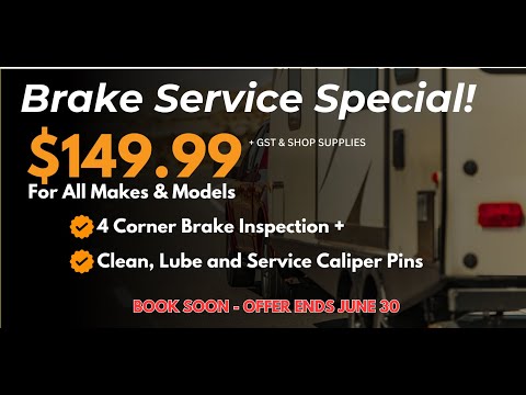 June in Quick Lane - Special Offer - Full Brake Service $149.99