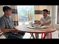 Mr Huong And His Son Cleaned The House And Had Lunch Together