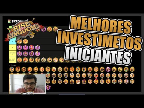 MELHORES COMANDANTES PARA JOGADORES INICIANTES EM 2025 - RISE OF KINGDOMS