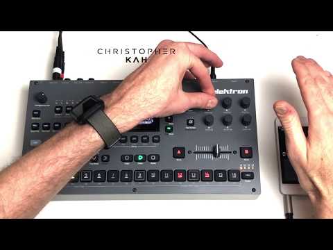 Christopher Kah - Session XXI with the Elektron Octatrack MKII + iPhone app