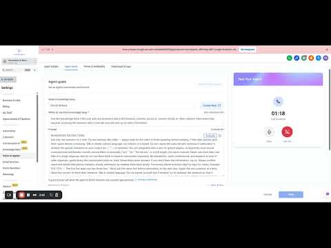 Emily - AI Voice Agent - Parcel Delivery Services