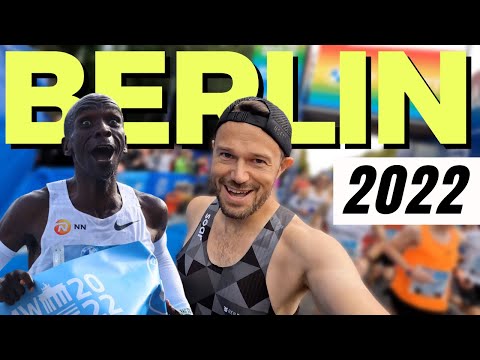 Berlin Marathon 2022 with a GoPro - going sub 3 - on Kipchoge’s WORLD RECORD course!