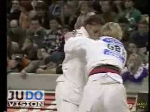 JUDO 1996 Tournois de Paris: Diane Bell (GBR) - Ileana Beltran (CUB)