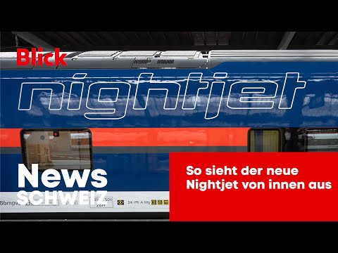 This is what the new Nightjet looks like inside.