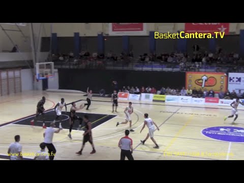 CANASTÓN imposible/sobre bocina de EMIL SAVIC junior Torrelodones Vs Real Madrid (BasketCantera.TV)