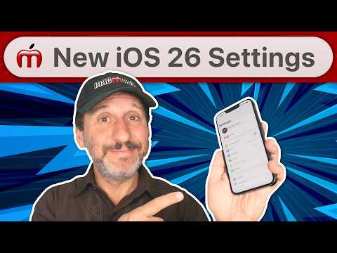 New Settings In iOS 26 For the iPhone