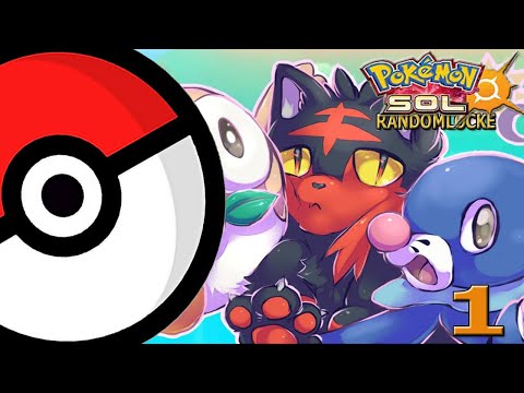 pokemon sol randomlocke capitulo,1--UNA NUEVA AVENTURA EN UNA REGION DIFICIL😎😎😎😎