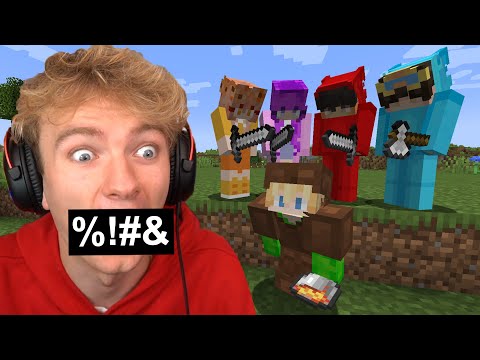 TommyInnit - I Snuck BACK Into A KIDS ONLY Minecraft Server...