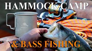 Easy Camping Knots | Hammock and Tarp Camping | & Some Scenic Bass Fishing #camping #knotskills