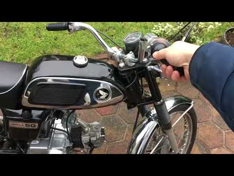 Honda CD50 first run after 90cc modifications