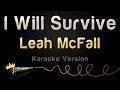 Leah McFall - I Will Survive (Karaoke Version ...