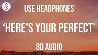 Download lagu Jamie Miller - Here's Your Perfect (8D AUDIO) mp3