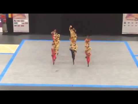 MICHELLE Karviná - juniorky pom-pom - 4.místo na MS