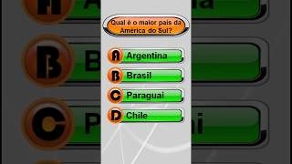 QUIZ VIRTUAL DE GEOGRAFIA - VOCÊ CONSEGUE ACERTAR QUANTAS?